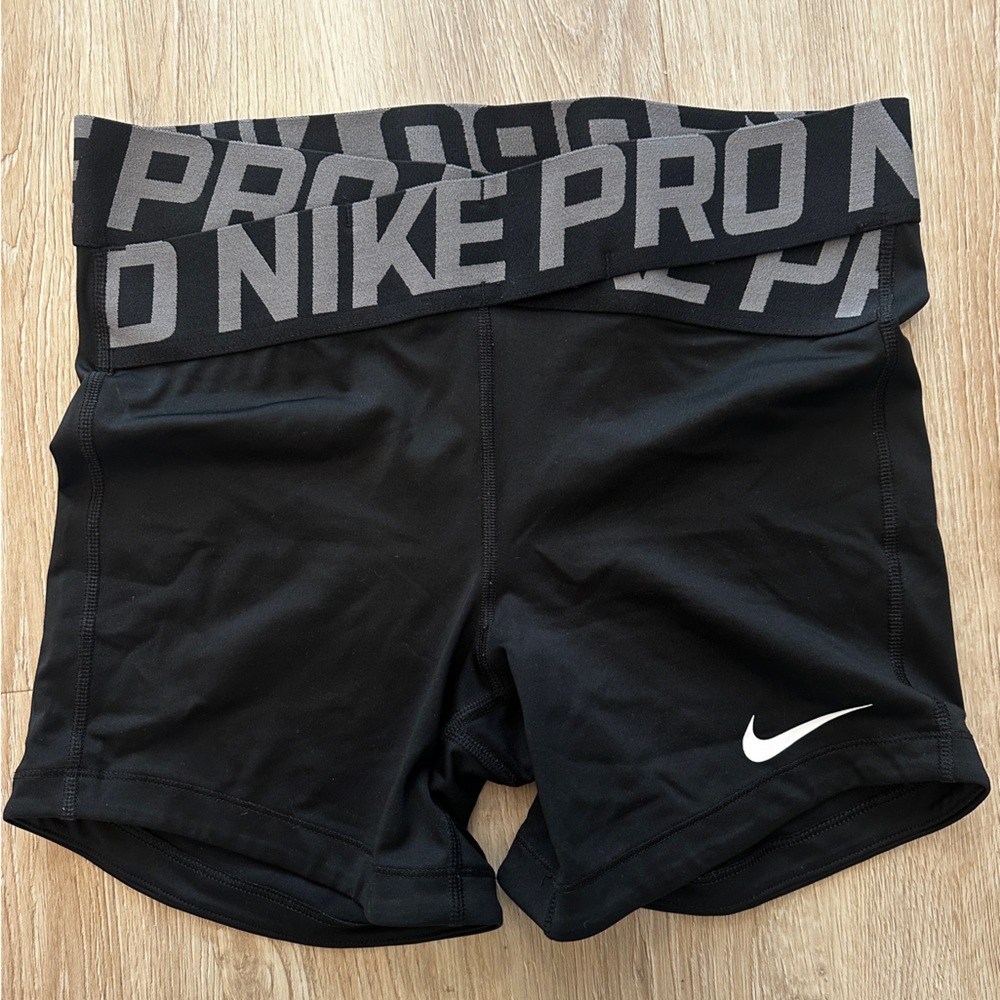 Nike Dri-FIT Black and Gray Shorts